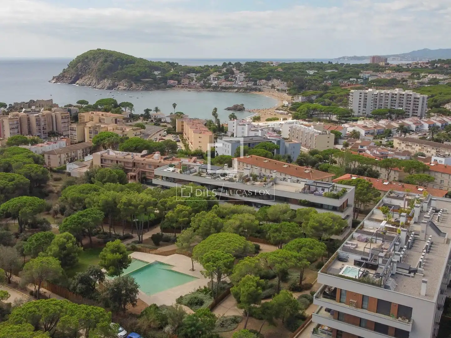 Exterior view of Flat for sale in Palamós  with Air Conditioner, Heating and Private garden