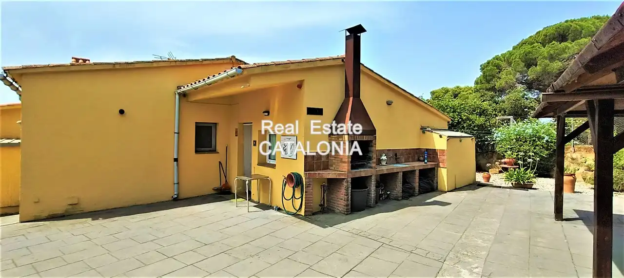 Vista exterior de Casa o xalet en venda en Lloret de Mar amb Aire condicionat, Calefacció i Jardí privat