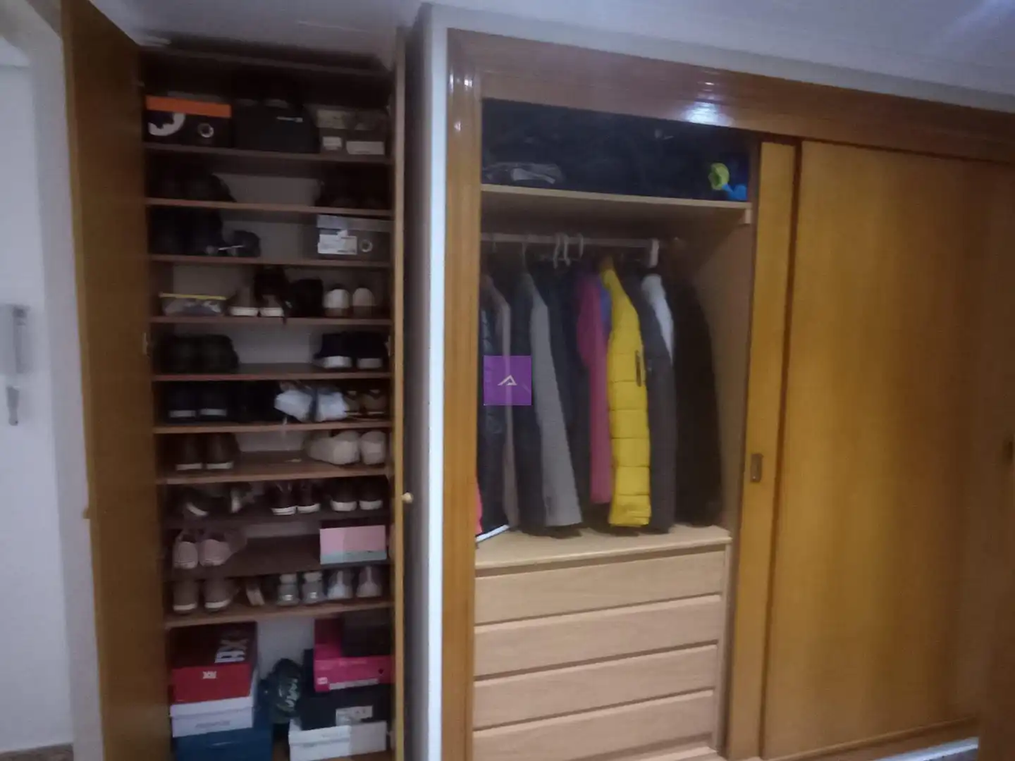 Bedroom of Flat for sale in Sueca  with Air Conditioner and Storage room