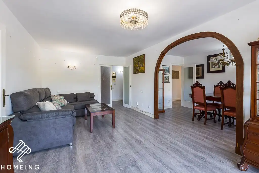 Sala d'estar de Pis en venda en  Palma de Mallorca amb Aire condicionat, Parquet i Terrassa