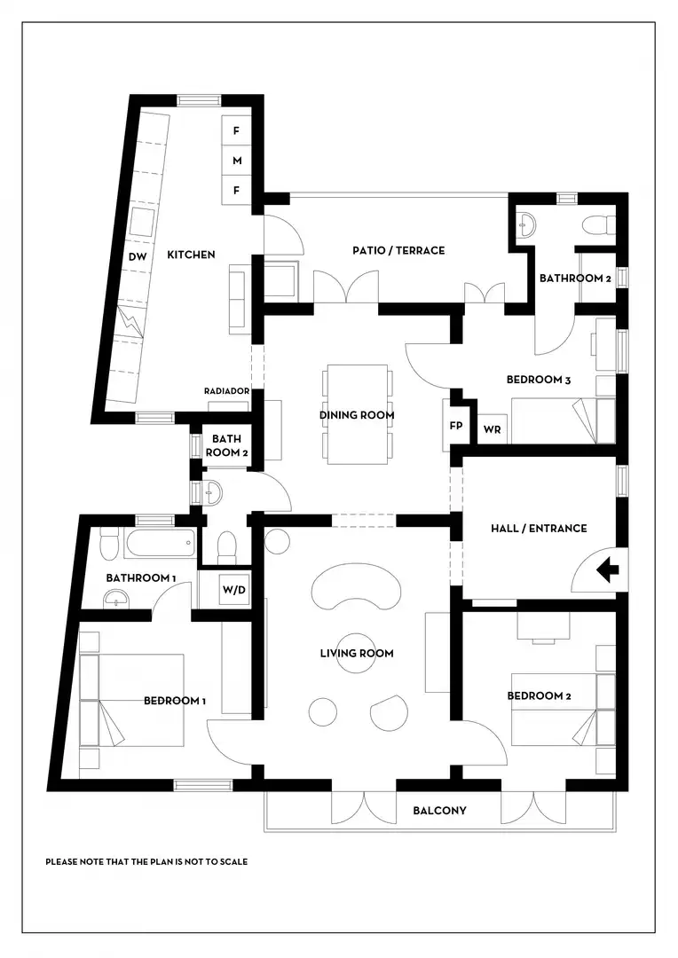 Apartament en venda en  Palma de Mallorca amb Aire condicionat, Calefacció i Terrassa
