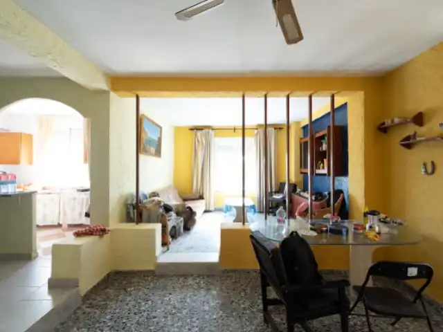 Sala d'estar de Finca rústica en venda en Alzira amb Jardí privat i Piscina