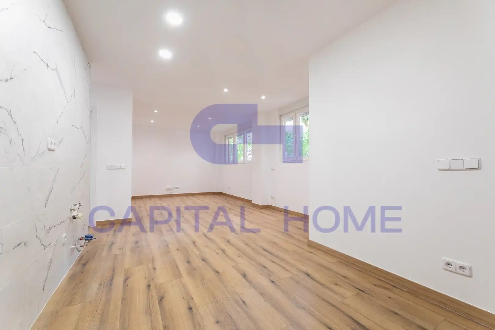 Living room of Flat for sale in Fuenlabrada  with Alarm