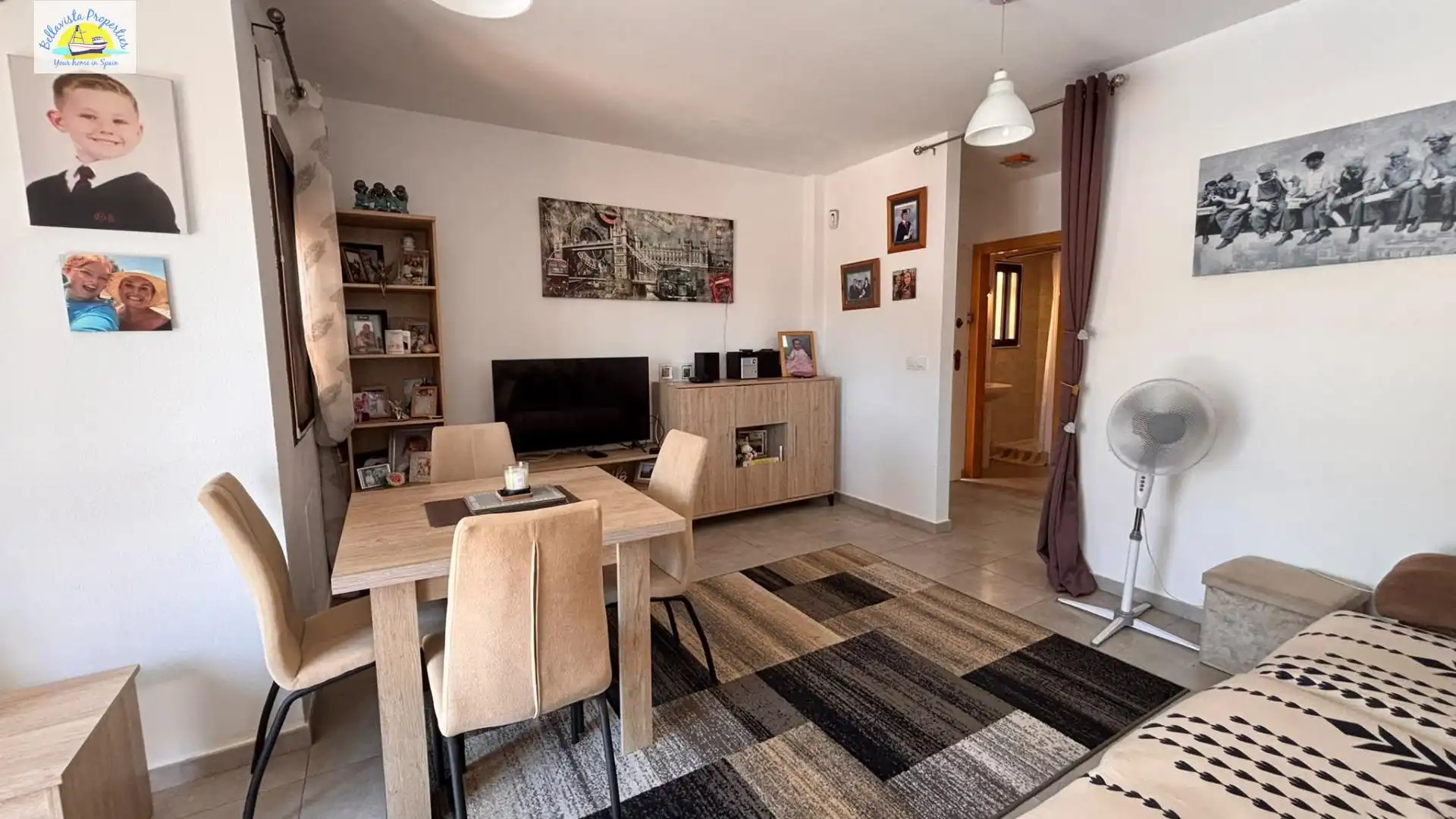 Sala d'estar de Casa o xalet en venda en Mazarrón amb Aire condicionat, Calefacció i Terrassa