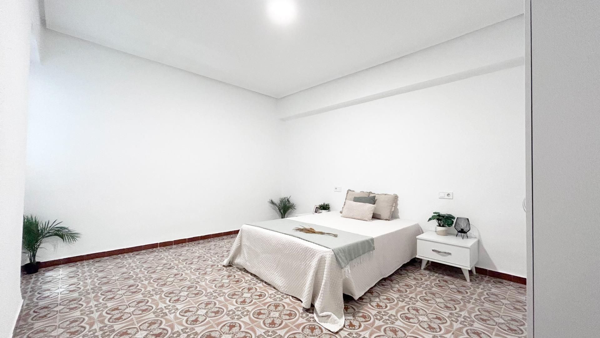 Dormitori de Apartament de lloguer en Burriana / Borriana amb Balcó