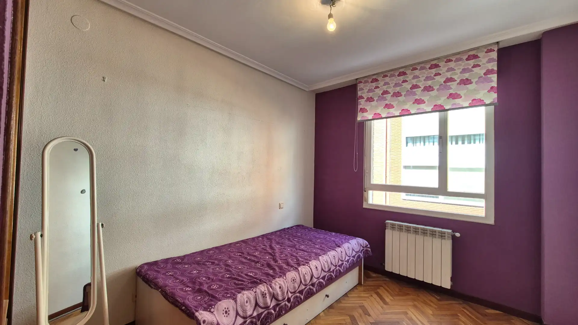 Bedroom of Flat for sale in Palencia  with Heating, Parquet flooring and Storage room