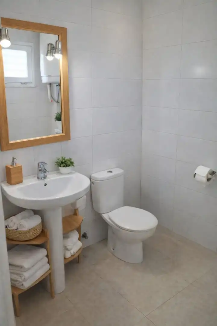 Baño de Ático en venta en  Palma de Mallorca con Calefacción, Terraza y Balcón