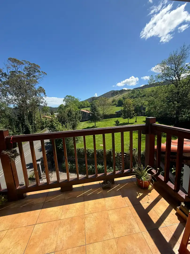 Balcony of Houses for sale in Ribamontán al Monte  with Heating, Private garden and Terrace