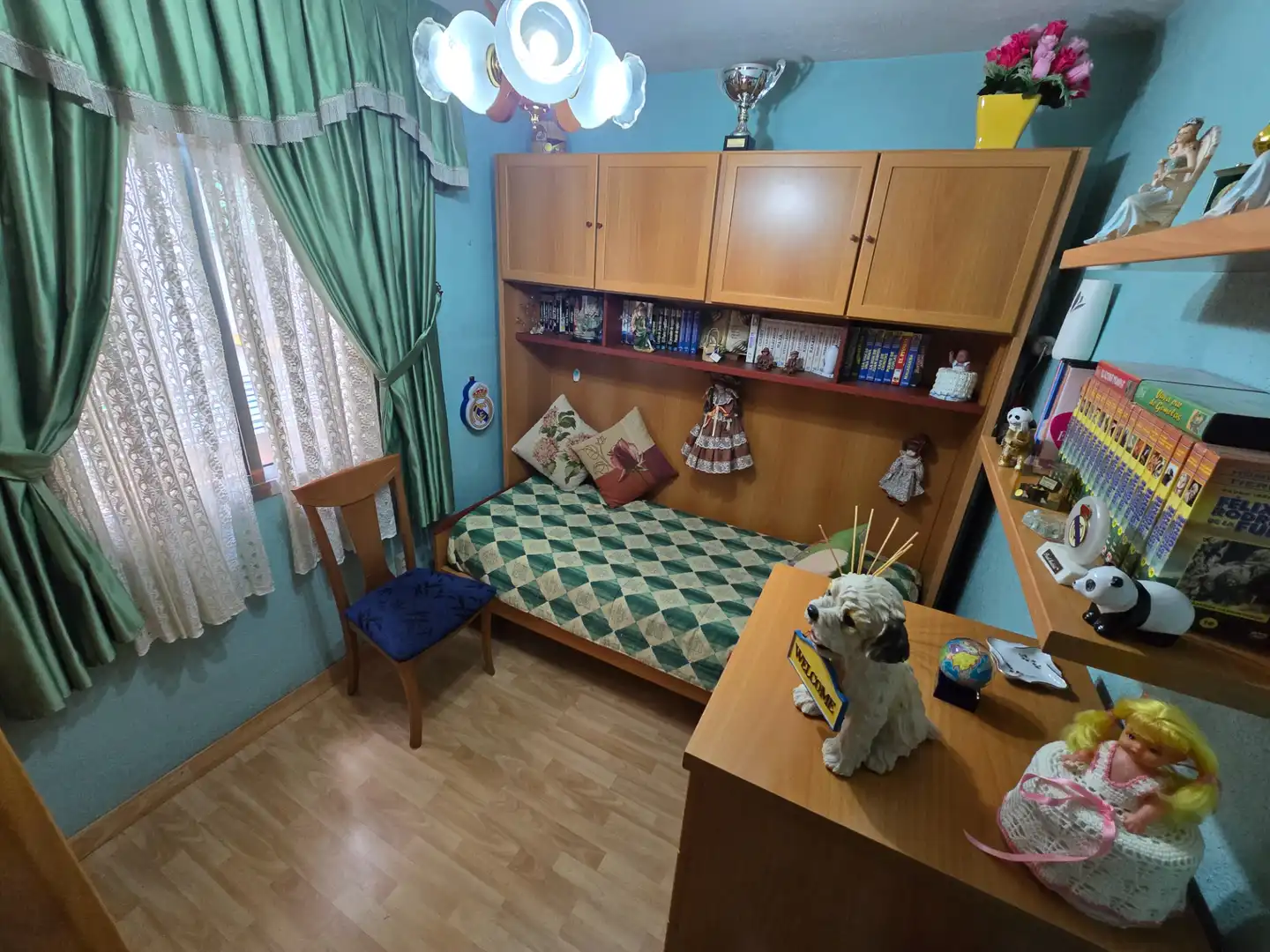 Bedroom of Flat for sale in Leganés  with Air Conditioner, Heating and Furnished