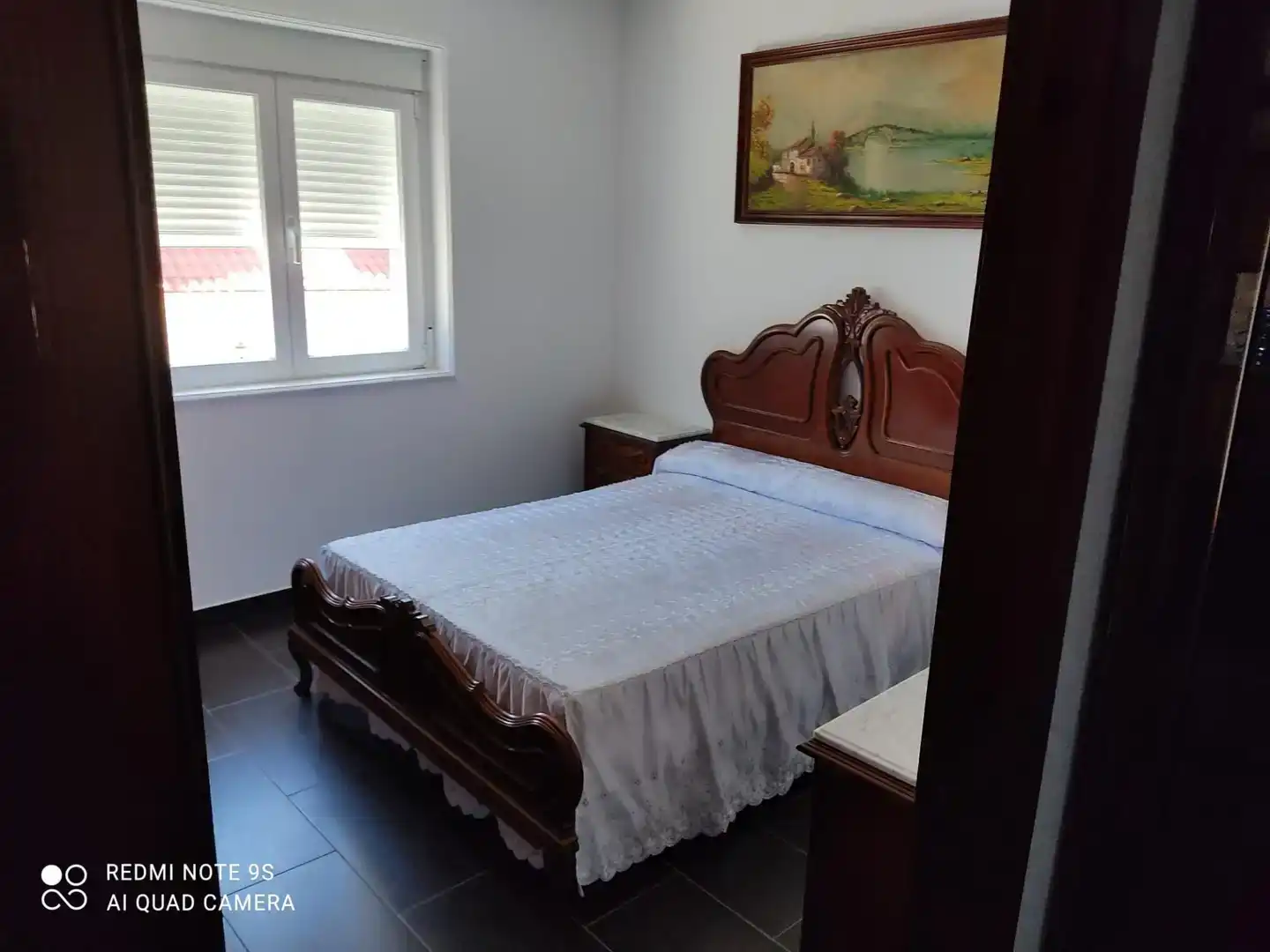 Schlafzimmer von Wohnung zur Miete in Carnota mit Möbliert, Ofen und Waschmaschine