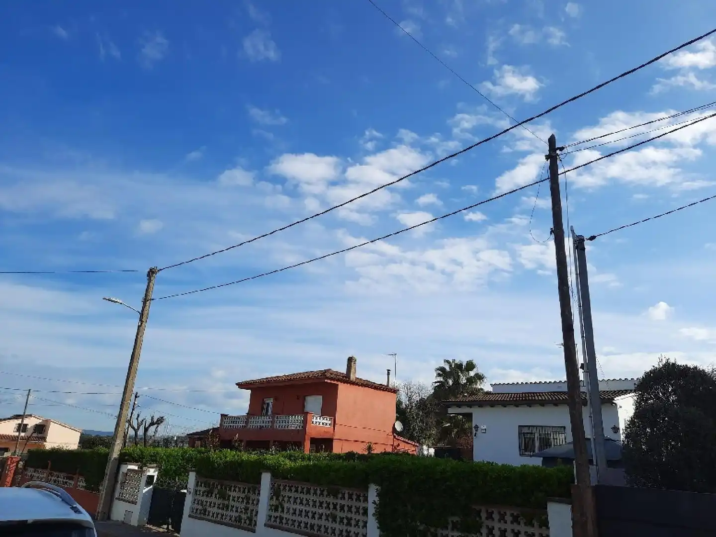 Vista exterior de Casa o chalet en venta en Llagostera con Jardín privado y Piscina comunitaria