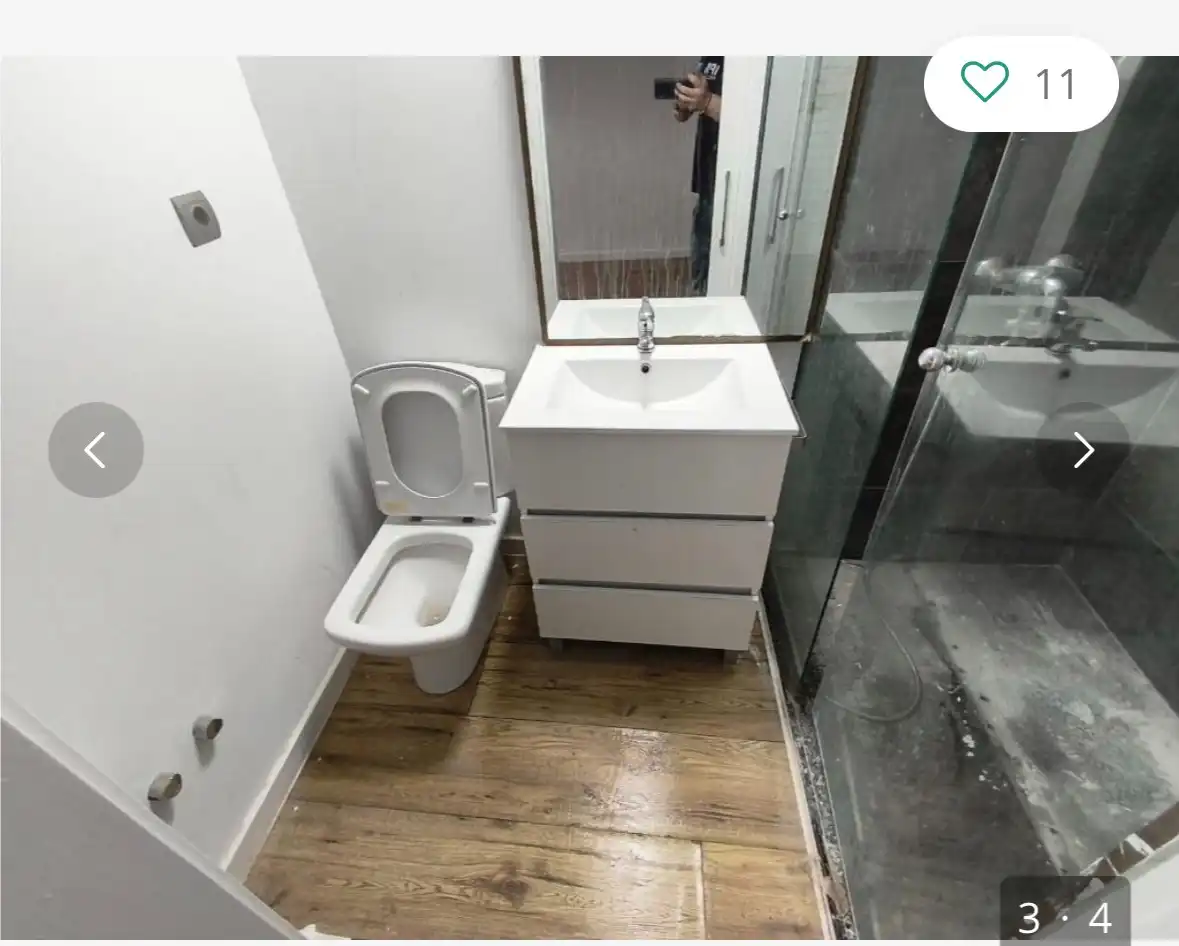 Baño de Casa o chalet en venta en Pineda de Mar con Calefacción, Jardín privado y Parquet