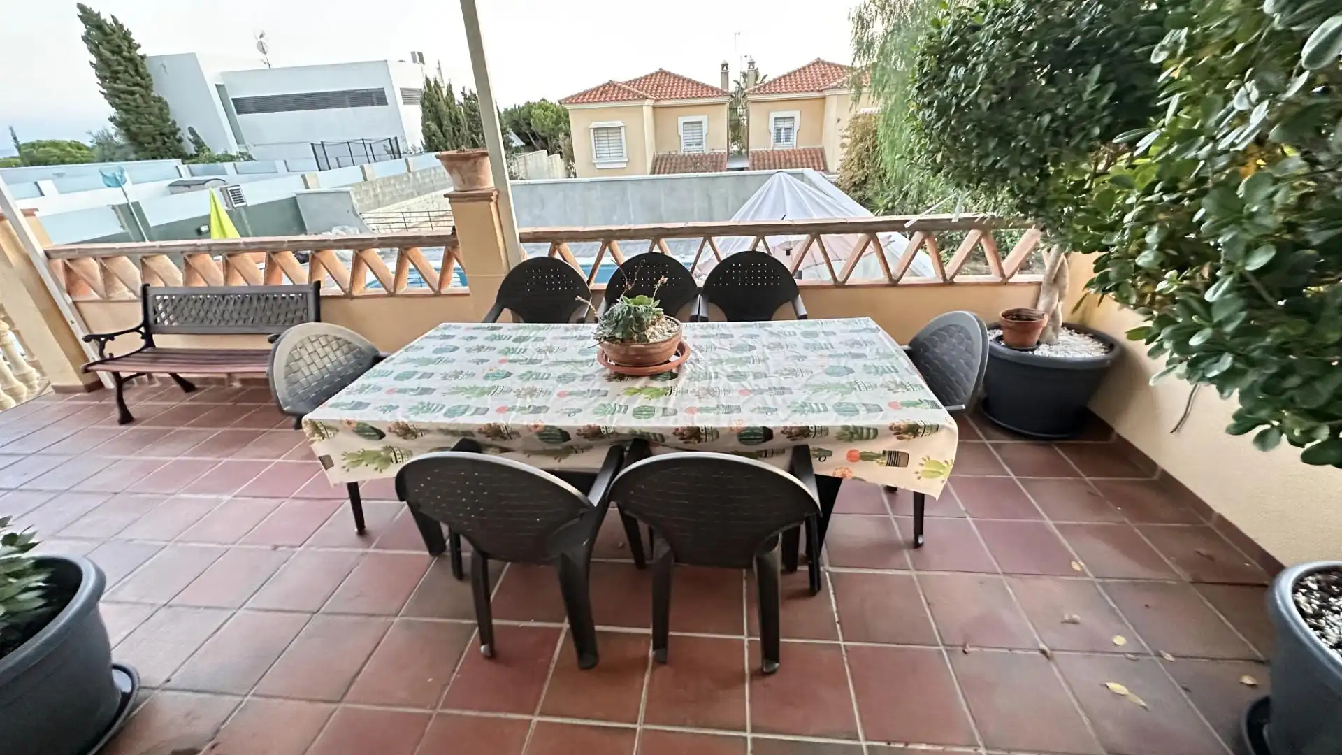 Terraza de Casa o chalet en venta en Mazagón con Aire acondicionado, Calefacción y Jardín privado