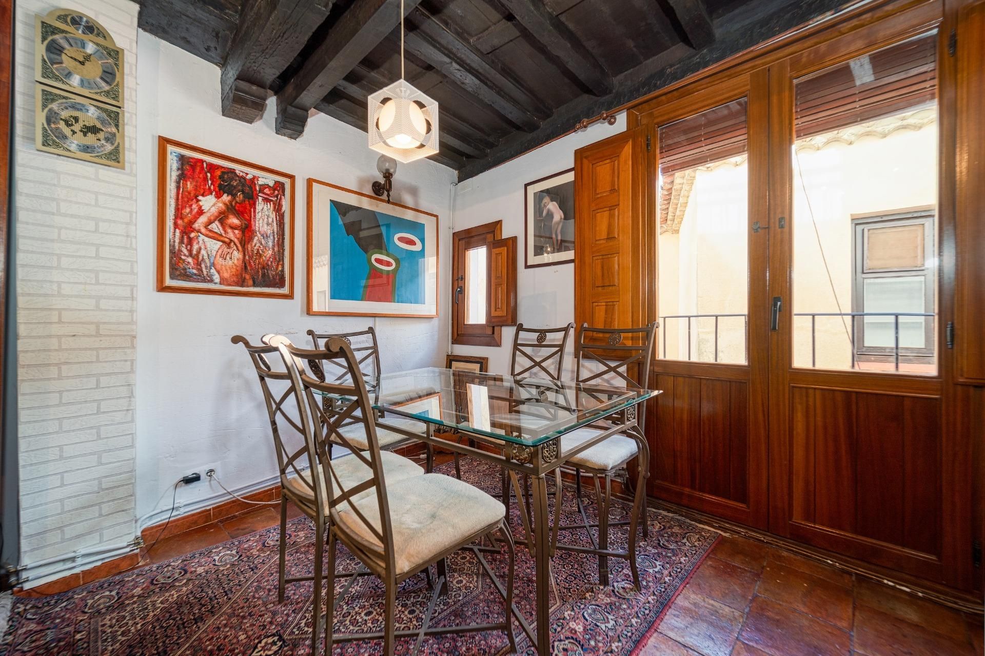 Comedor de Apartamento en venta en Cuenca Capital con Calefacción, Trastero y Balcón
