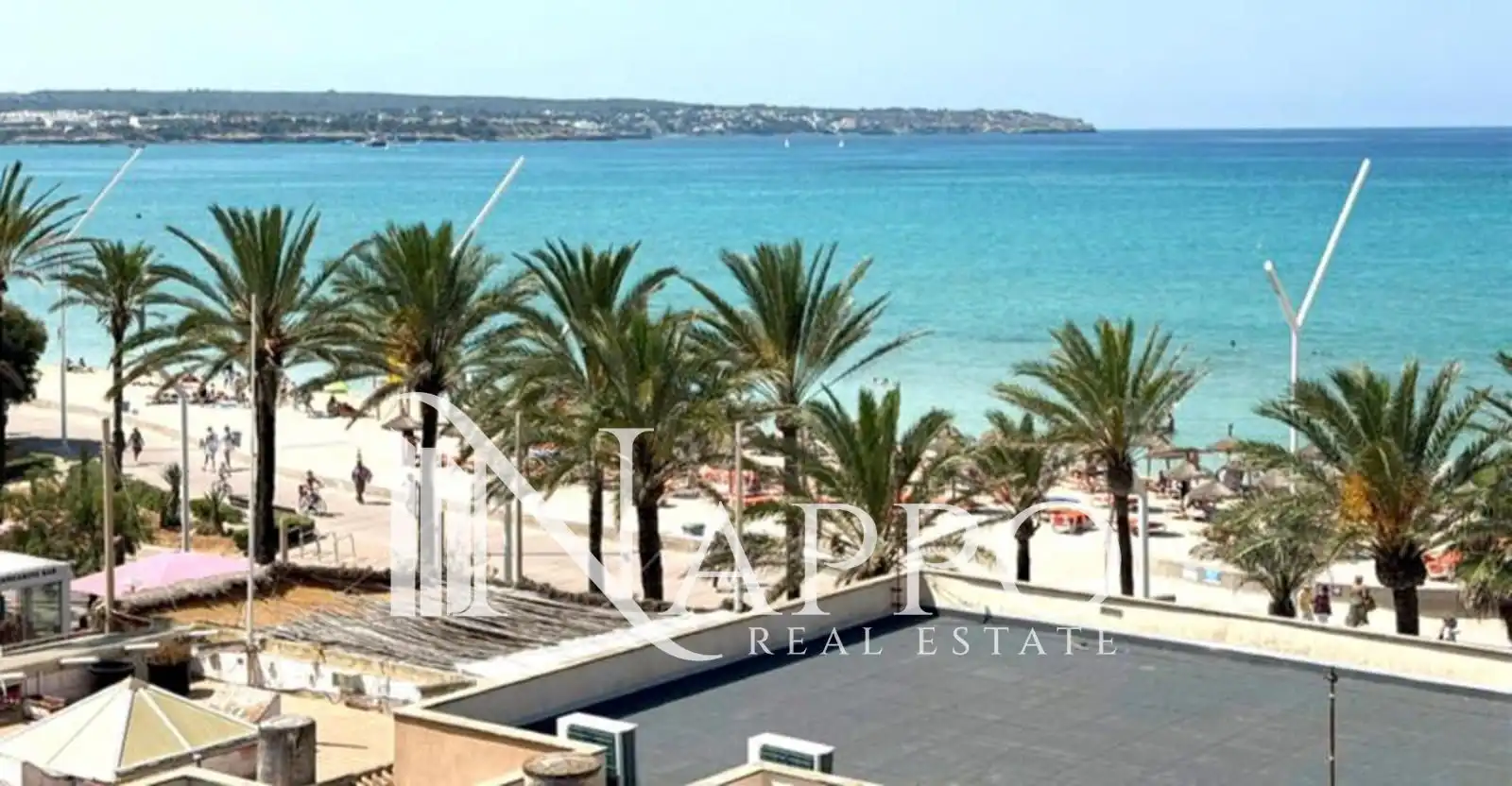 Vista exterior de Àtic en venda en  Palma de Mallorca amb Aire condicionat, Calefacció i Terrassa