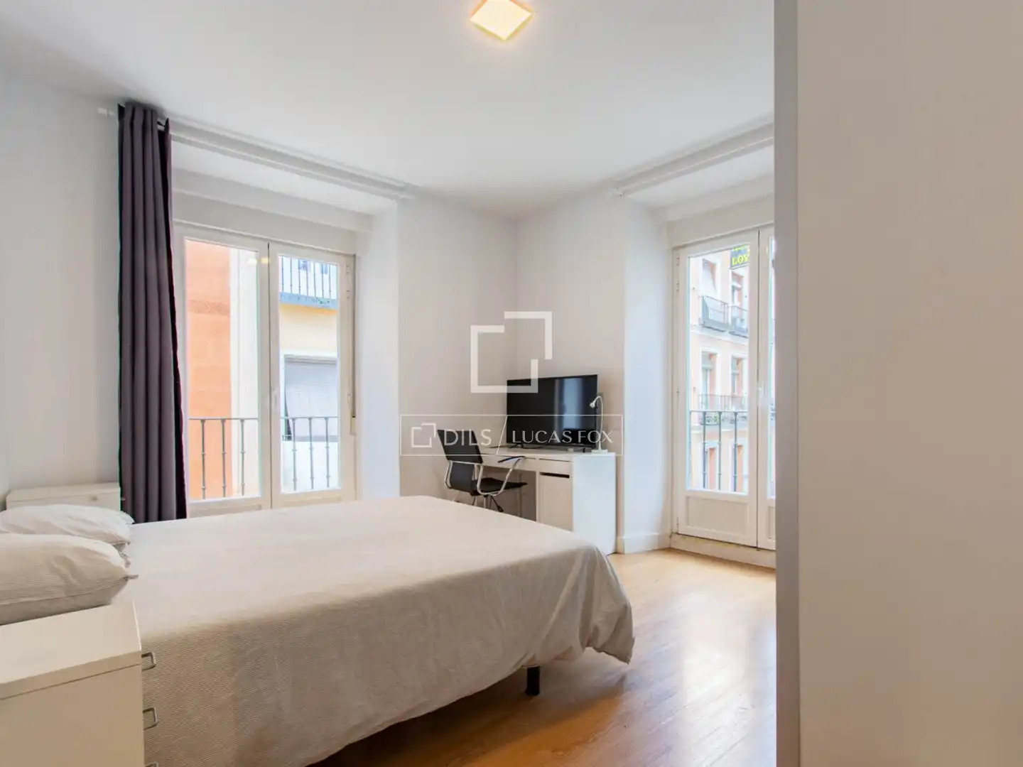 Bedroom of Flat for rent in Alcalá de Guadaira  with Air Conditioner, Heating and Furnished