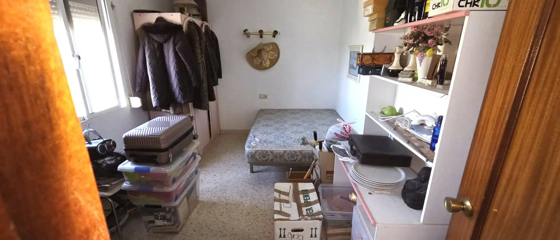 Schlafzimmer von Einfamilien-Reihenhaus zum Verkauf in Alhaurín de la Torre mit Klimaanlage, Privatgarten und Terrasse