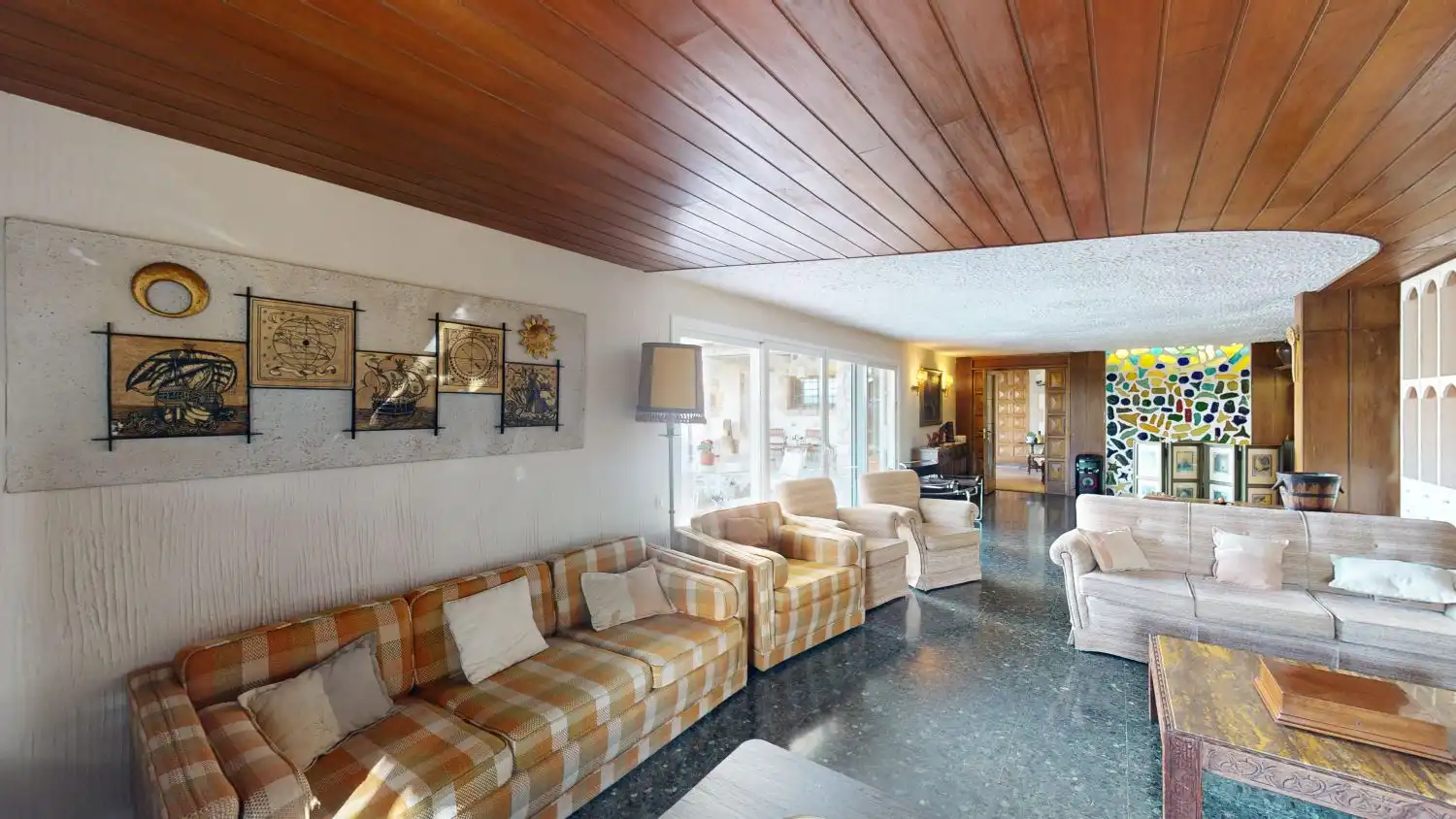 Sala de estar de Casa o chalet en venta en La Granada con Aire acondicionado, Calefacción y Terraza