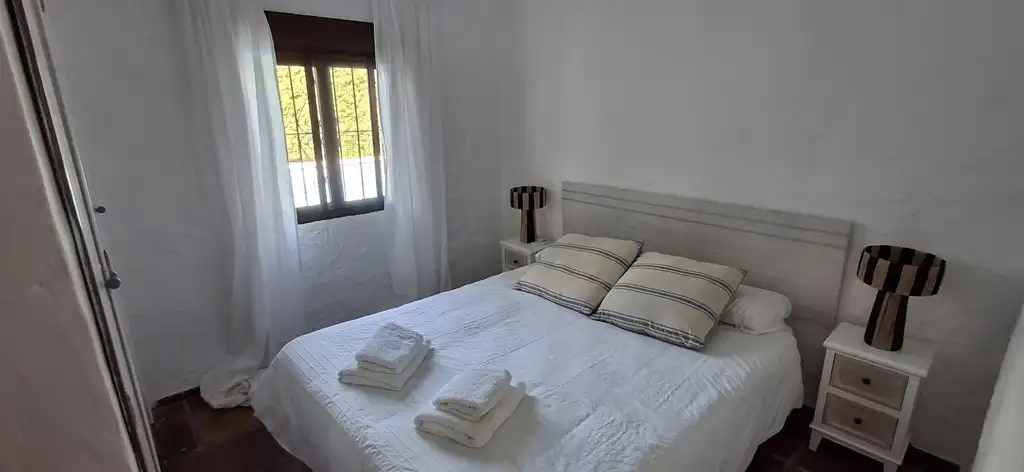 Dormitori de Casa o xalet de lloguer en Tarifa amb Jardí privat, Piscina i Moblat