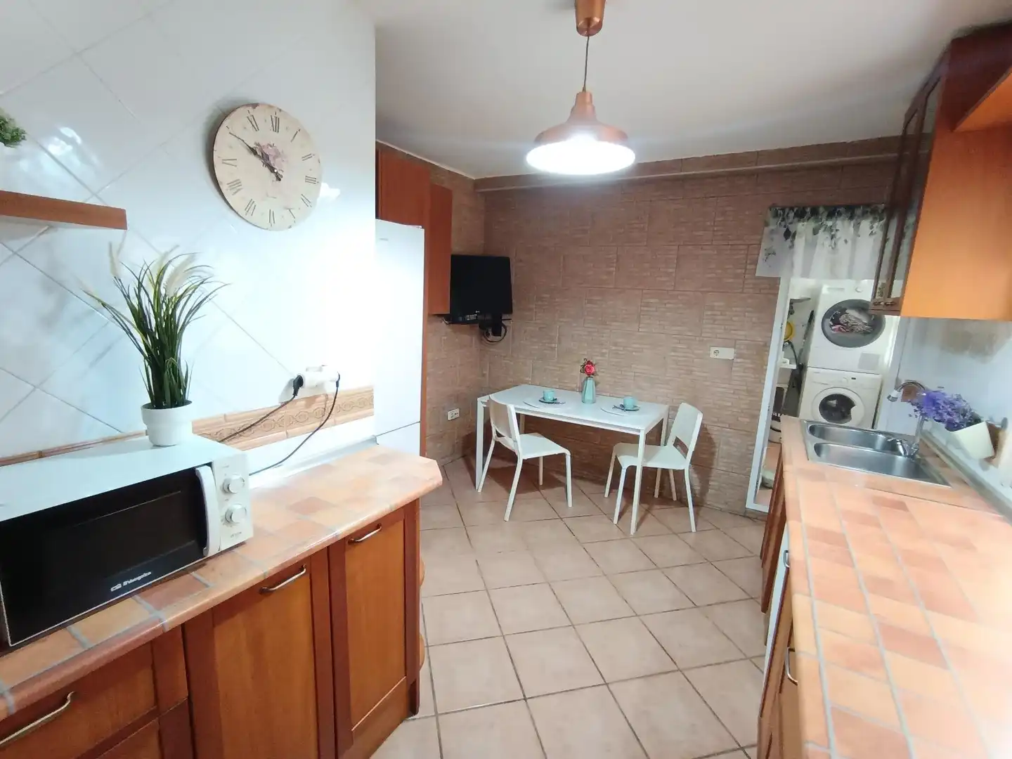 Cocina de Piso en venta en Murcia con Aire acondicionado, Parquet y Amueblado