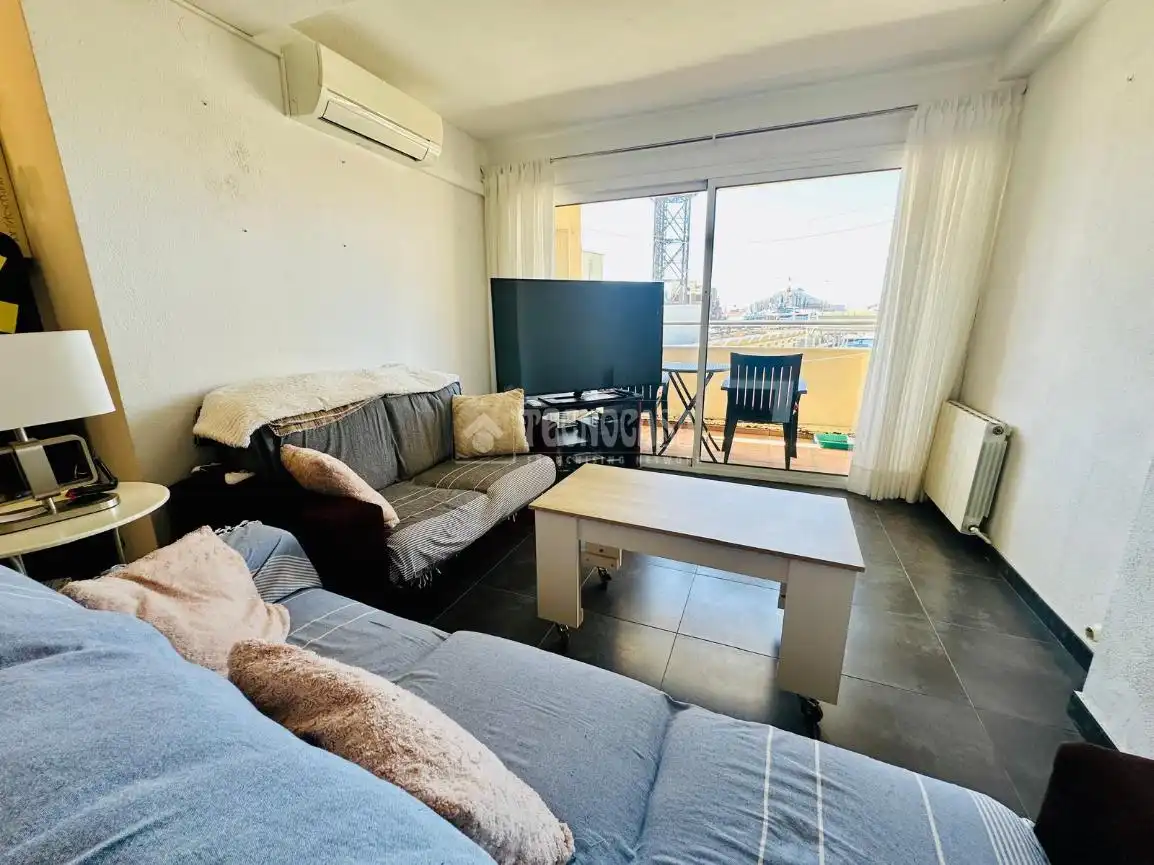 Sala de estar de Piso en venta en Barcelona con Aire acondicionado, Calefacción y Balcón