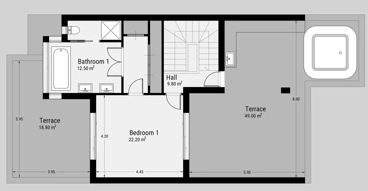 Penthouse with pool for sale in Selwo, imagen 2