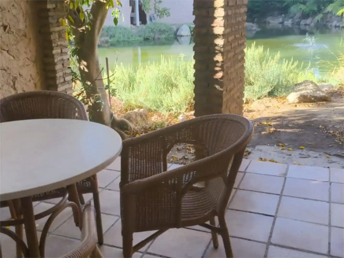 Terrasse von Wohnungen zum Verkauf in San Fernando mit Klimaanlage und Schwimmbad