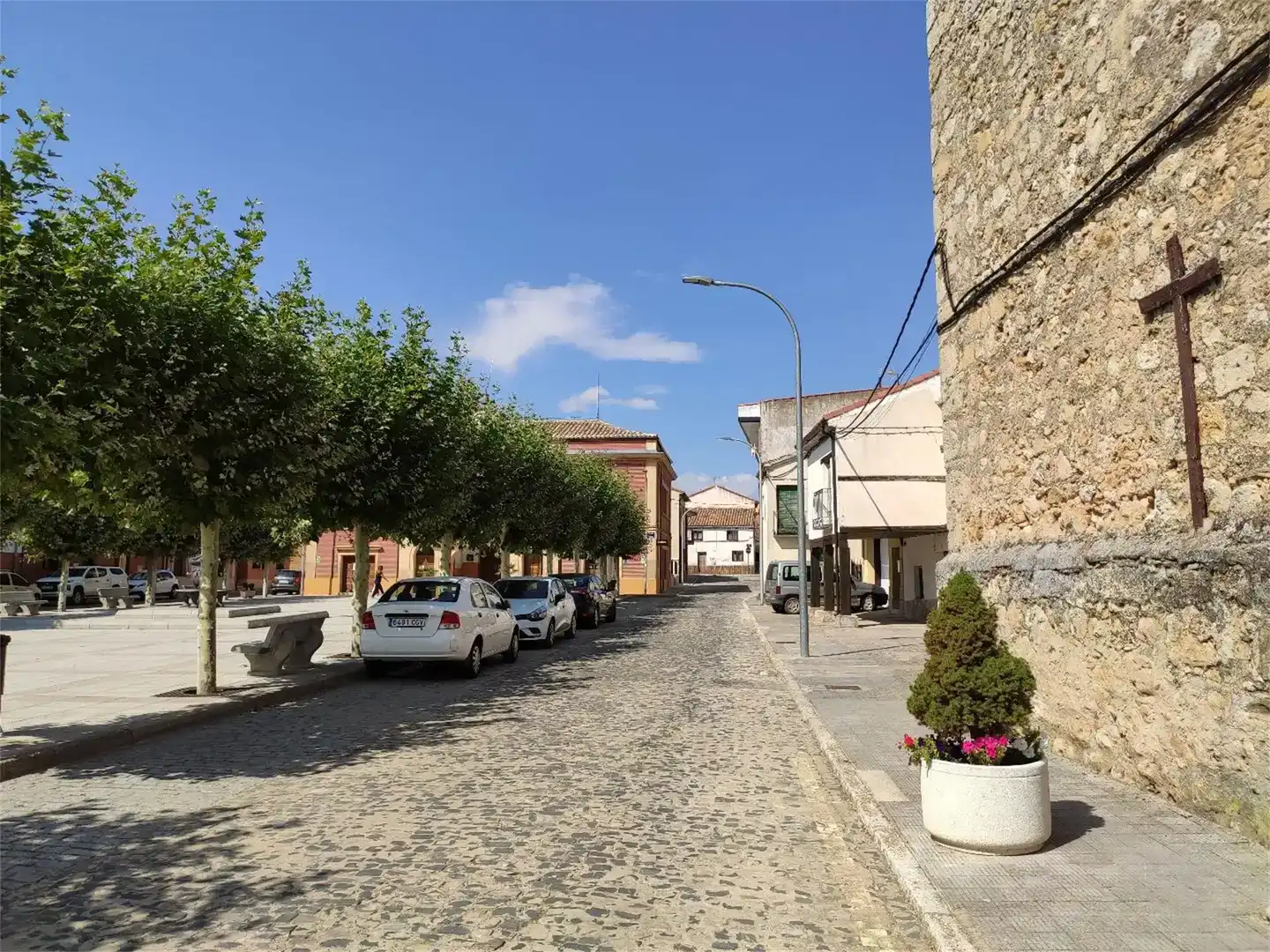 Vista exterior de Casa adosada en venta en Quintanas de Gormaz, Soria