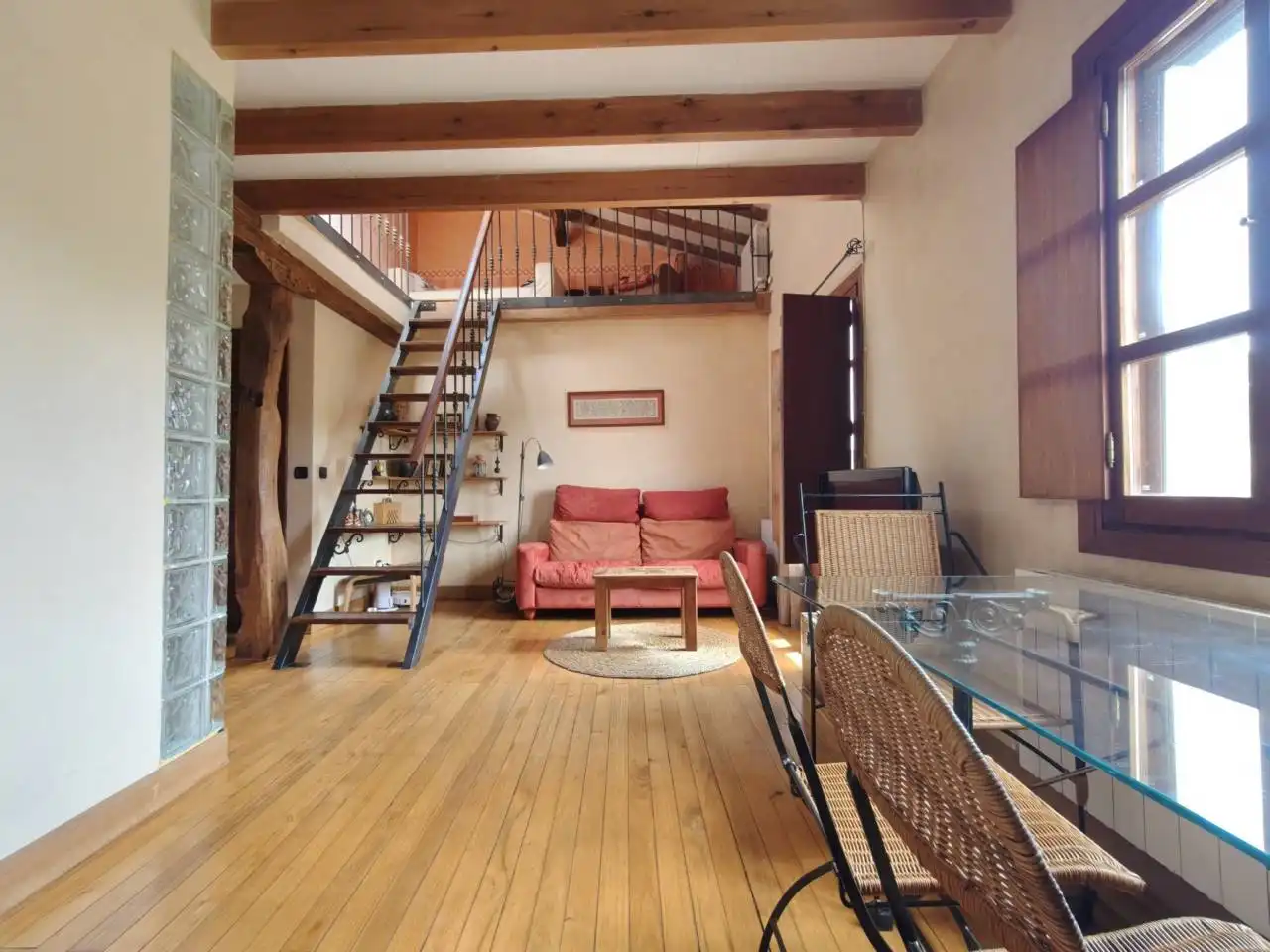 Living room of Flat for sale in Fruiz  with Heating, Private garden and Balcony