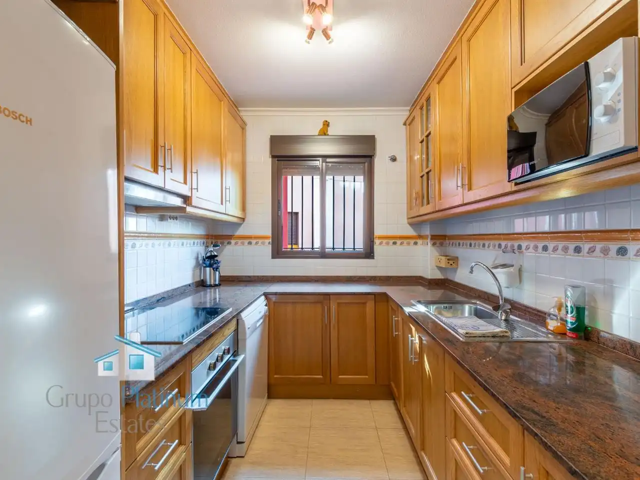 Cuina de Apartament en venda en Pulpí amb Aire condicionat, Terrassa i Piscina