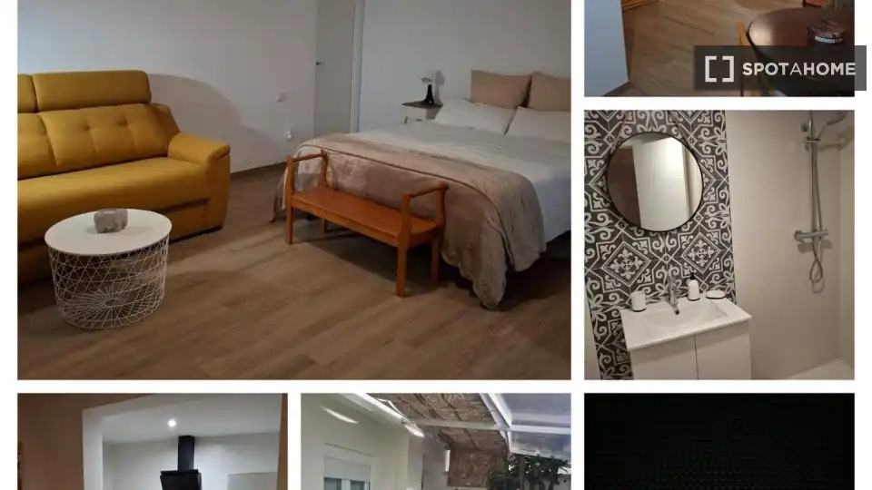 Bedroom of Flat for rent in Llíria  with Air Conditioner, Heating and Furnished