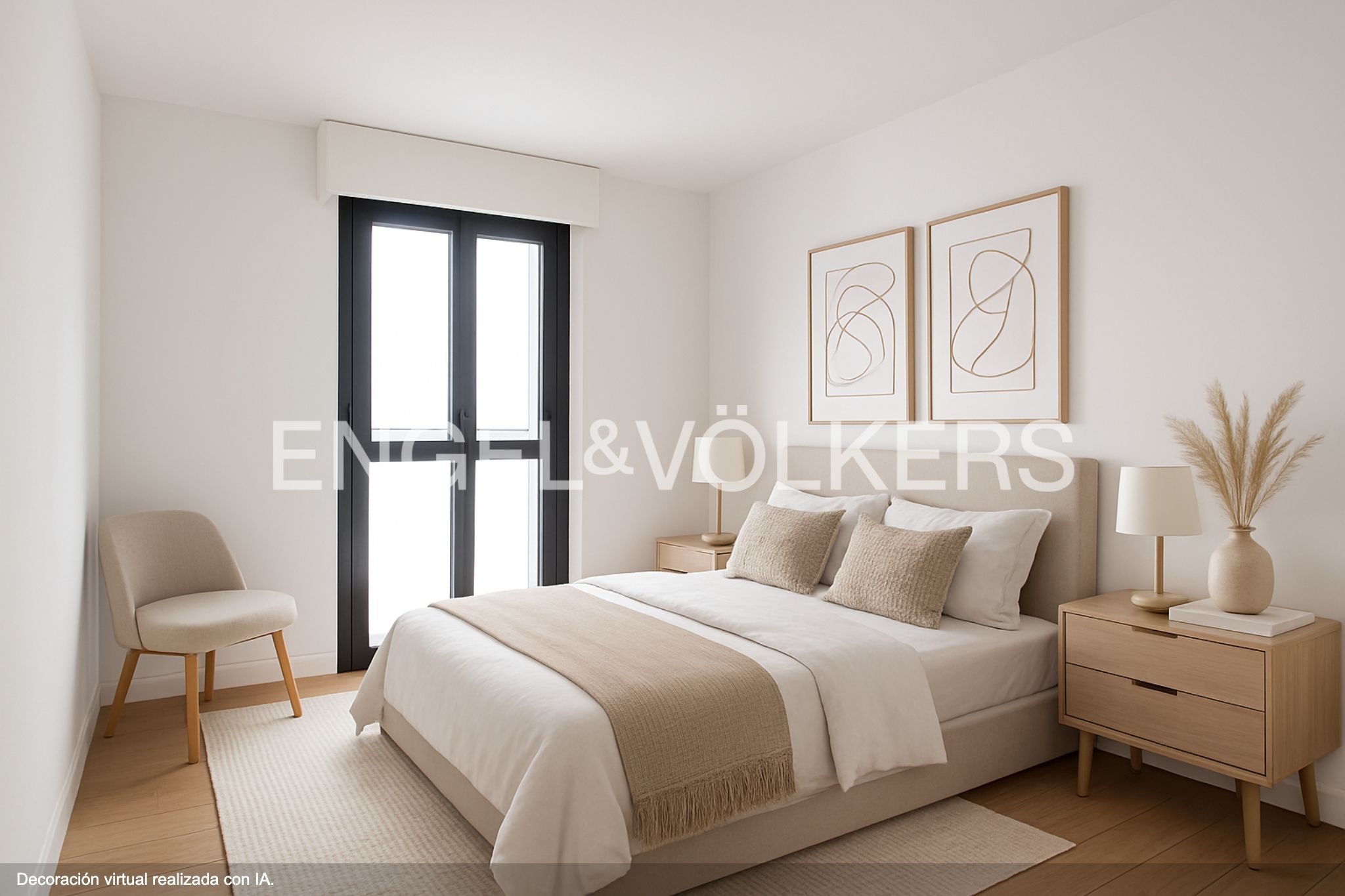 Bedroom of Apartment for sale in  Madrid Capital  with Air Conditioner, Heating and Storage room
