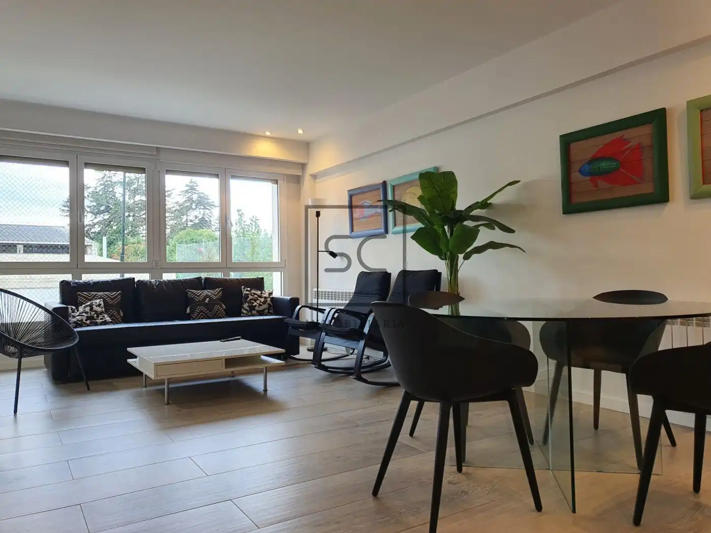 Wohnzimmer von Wohnung zur Miete in Cabanas mit Heizung und Möbliert