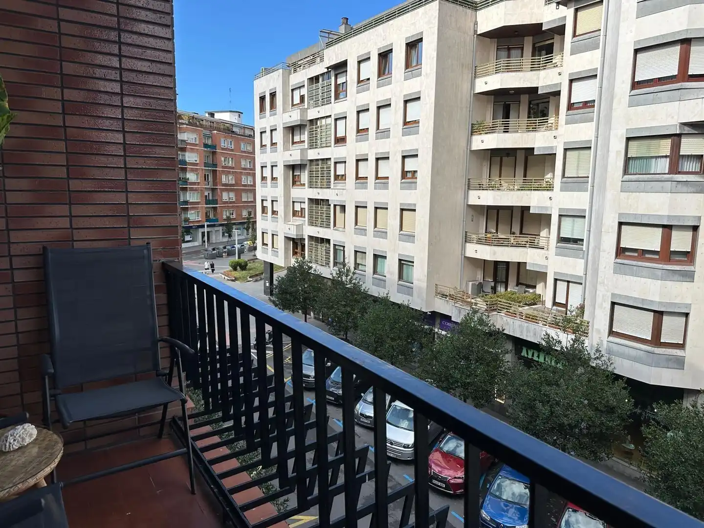 Vista exterior de Piso en venta en Getxo  con Calefacción, Terraza y Amueblado