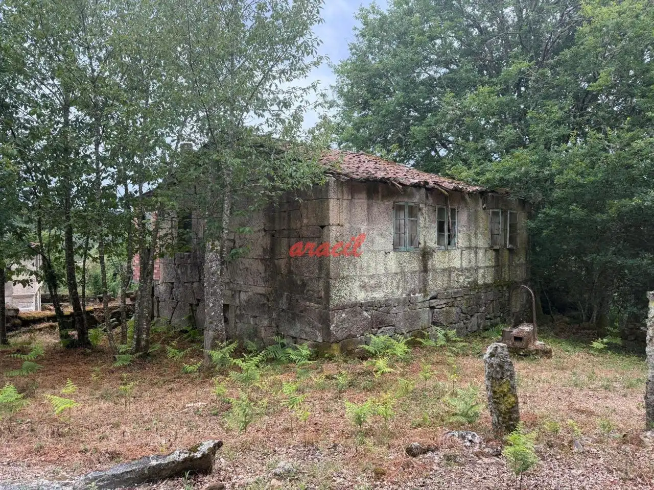 Vista exterior de Finca rústica en venda en Amoeiro amb Calefacció, Jardí privat i Balcó