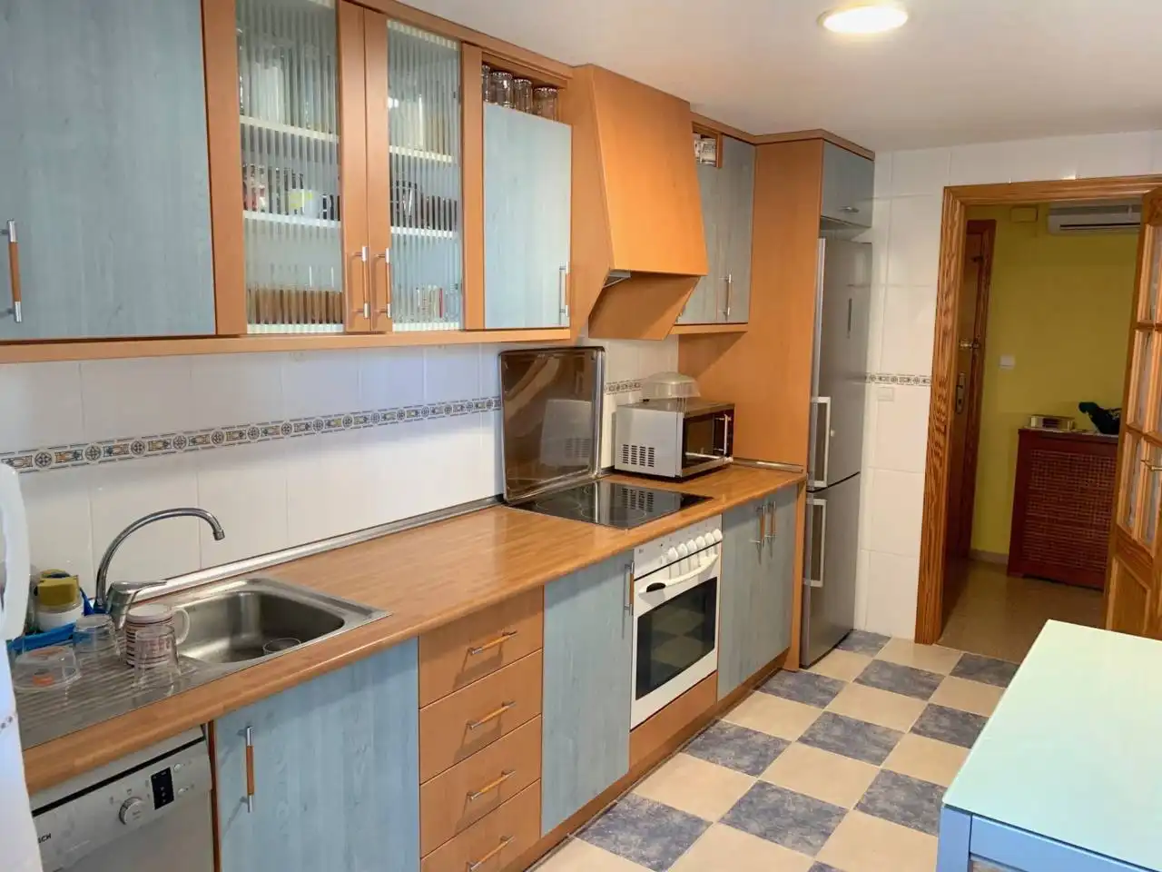 Kitchen of Flat for rent in El Campello  with Air Conditioner, Heating and Terrace