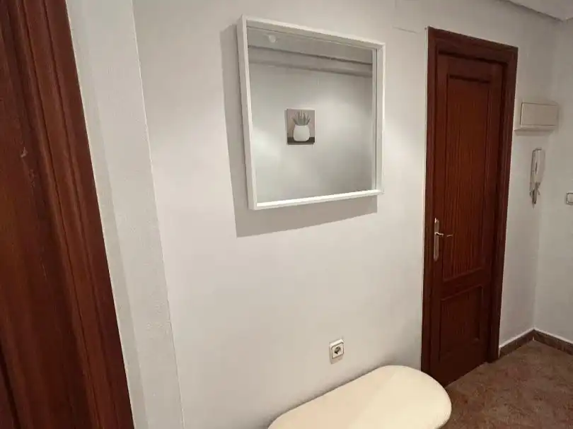 Badezimmer von Wohnung zur Miete in  Valencia Capital mit Klimaanlage und Terrasse