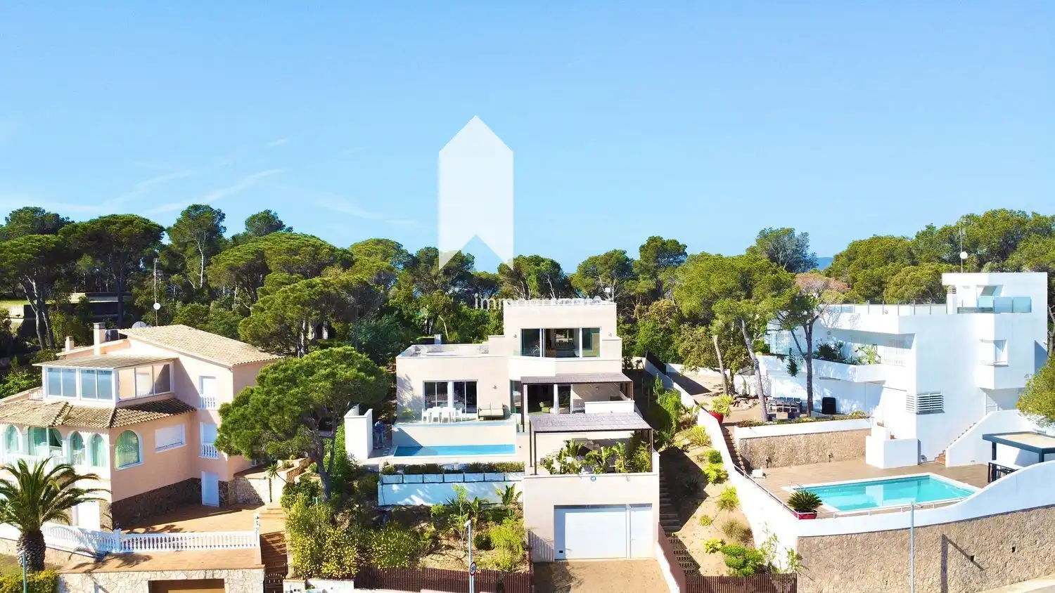 Vista exterior de Casa o chalet en venta en Calonge i Sant Antoni con Aire acondicionado, Calefacción y Terraza