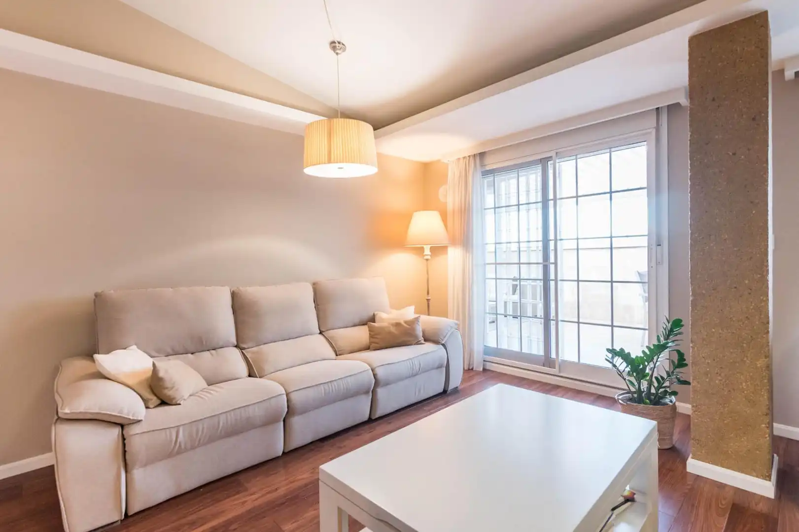 Living room of Attic for sale in Murcia  with Heating, Parquet flooring and Terrace
