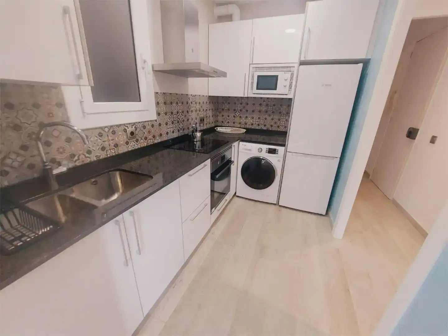 Kitchen of Flat for rent in  Barcelona Capital