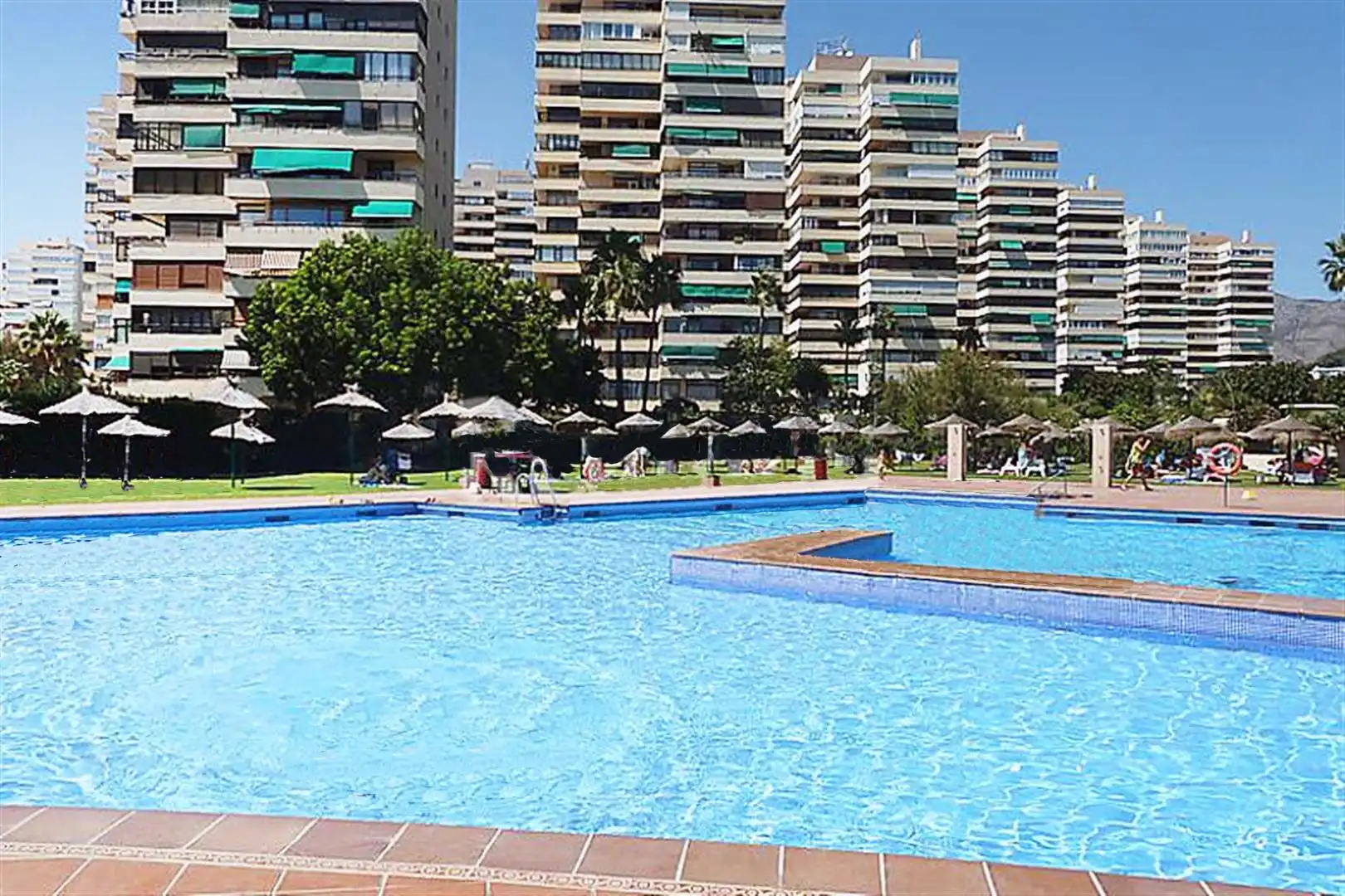 Swimming pool of Flat for sale in Torremolinos  with Air Conditioner, Terrace and Furnished