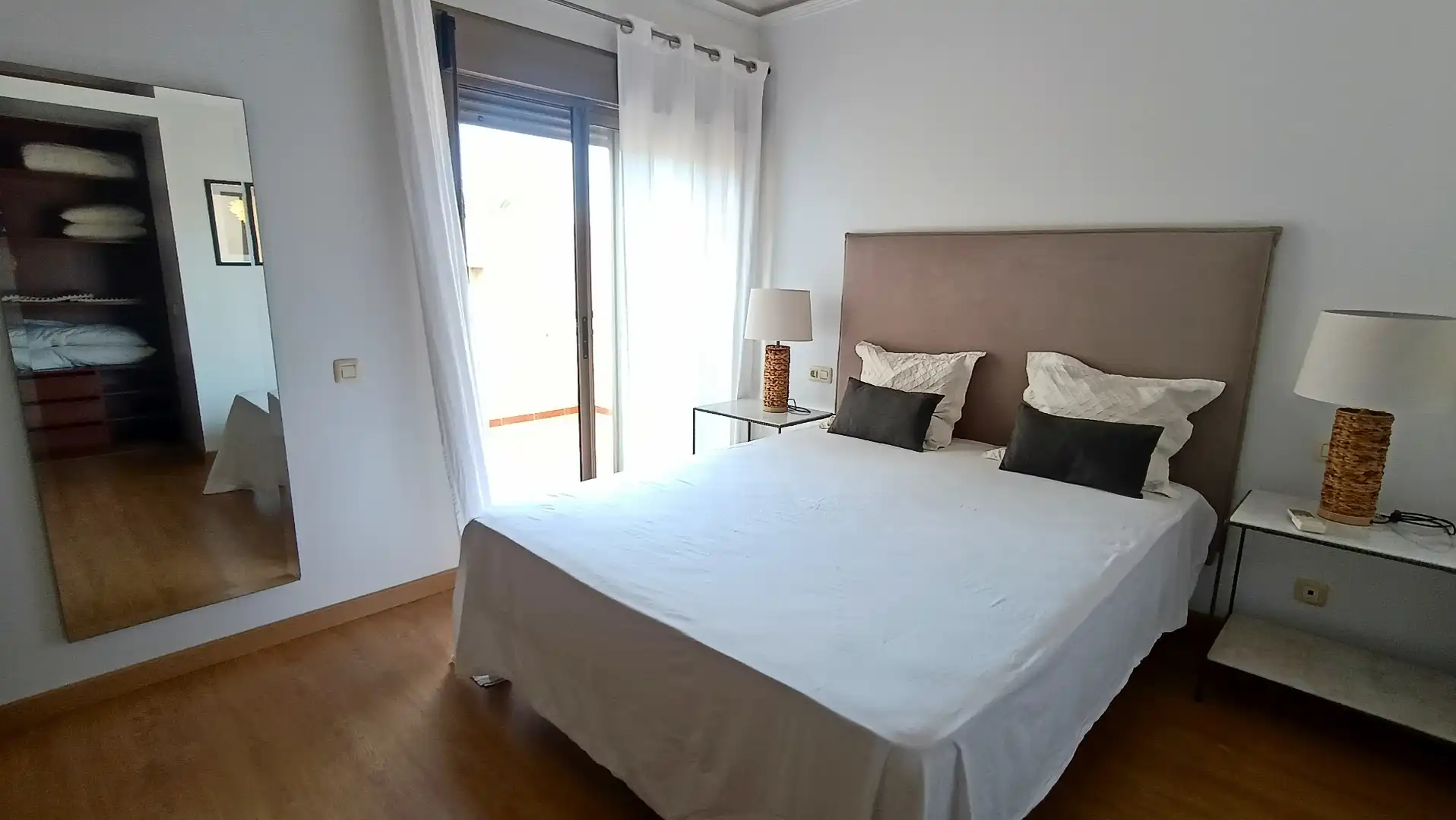 Bedroom of Detached homes for rent in Granadilla de Abona  with Air Conditioner, Private garden and Terrace