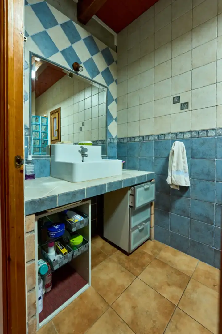Baño de Finca rústica en venta en L'Ametlla del Vallès con Calefacción, Terraza y Trastero