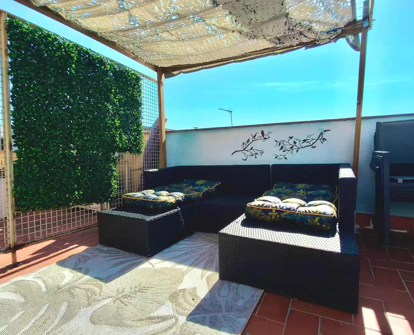 Terrace of Attic for sale in L'Hospitalet de Llobregat  with Parquet flooring, Terrace and Storage room