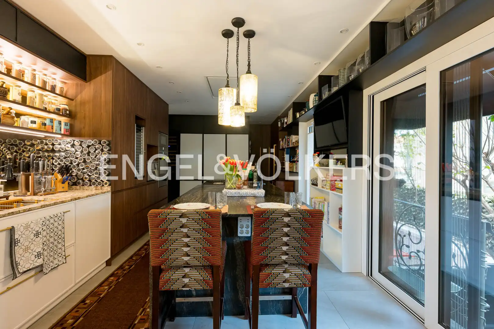 Kitchen of Houses for sale in Madrid  with Air Conditioner, Heating and Private garden
