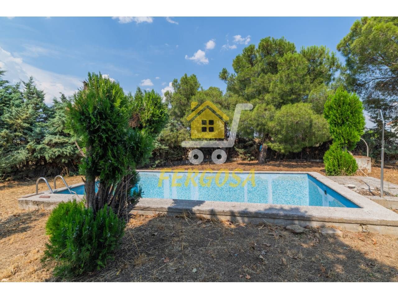 Piscina de Casa o xalet en venda en El Álamo amb Calefacció, Jardí privat i Terrassa