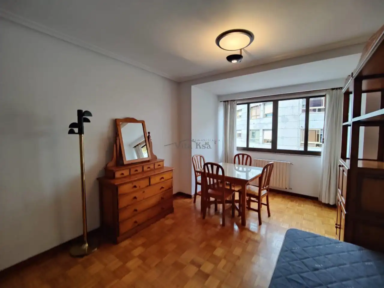 Bedroom of Flat for rent in Ourense Capital   with Heating, Storage room and Furnished