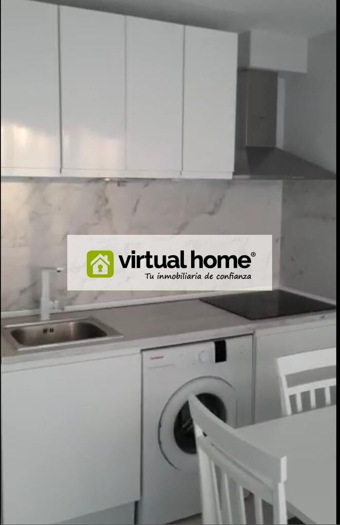 Cuina de Apartament en venda en Benidorm amb Aire condicionat, Jardí privat i Piscina comunitària