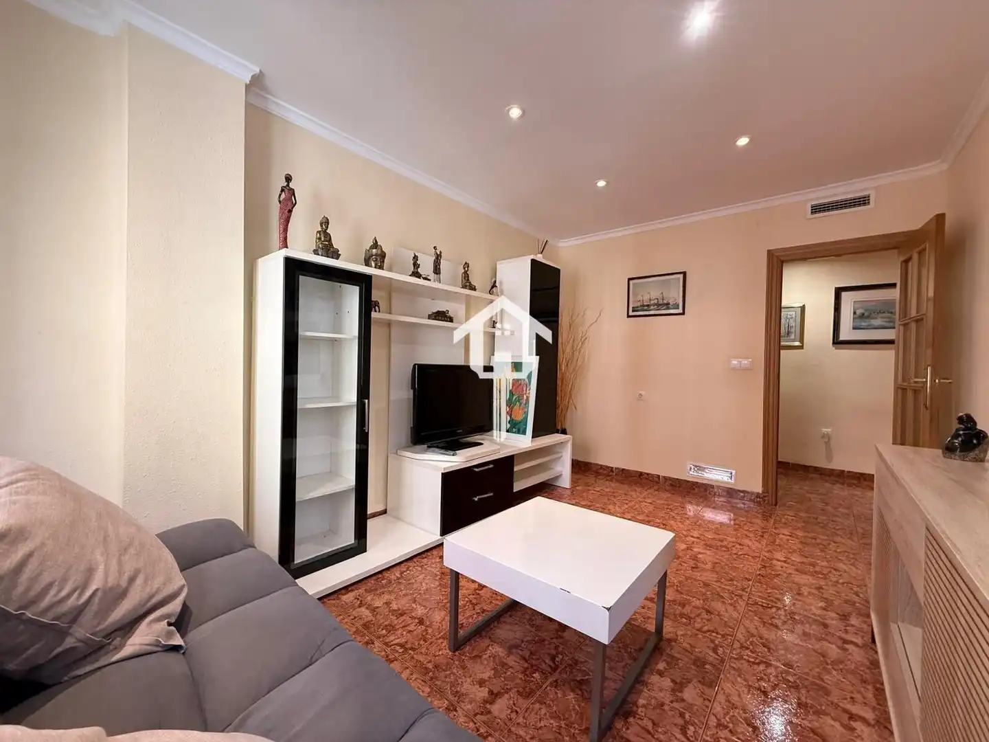Wohnzimmer von Wohnung zum Verkauf in Alicante / Alacant mit Klimaanlage und Möbliert