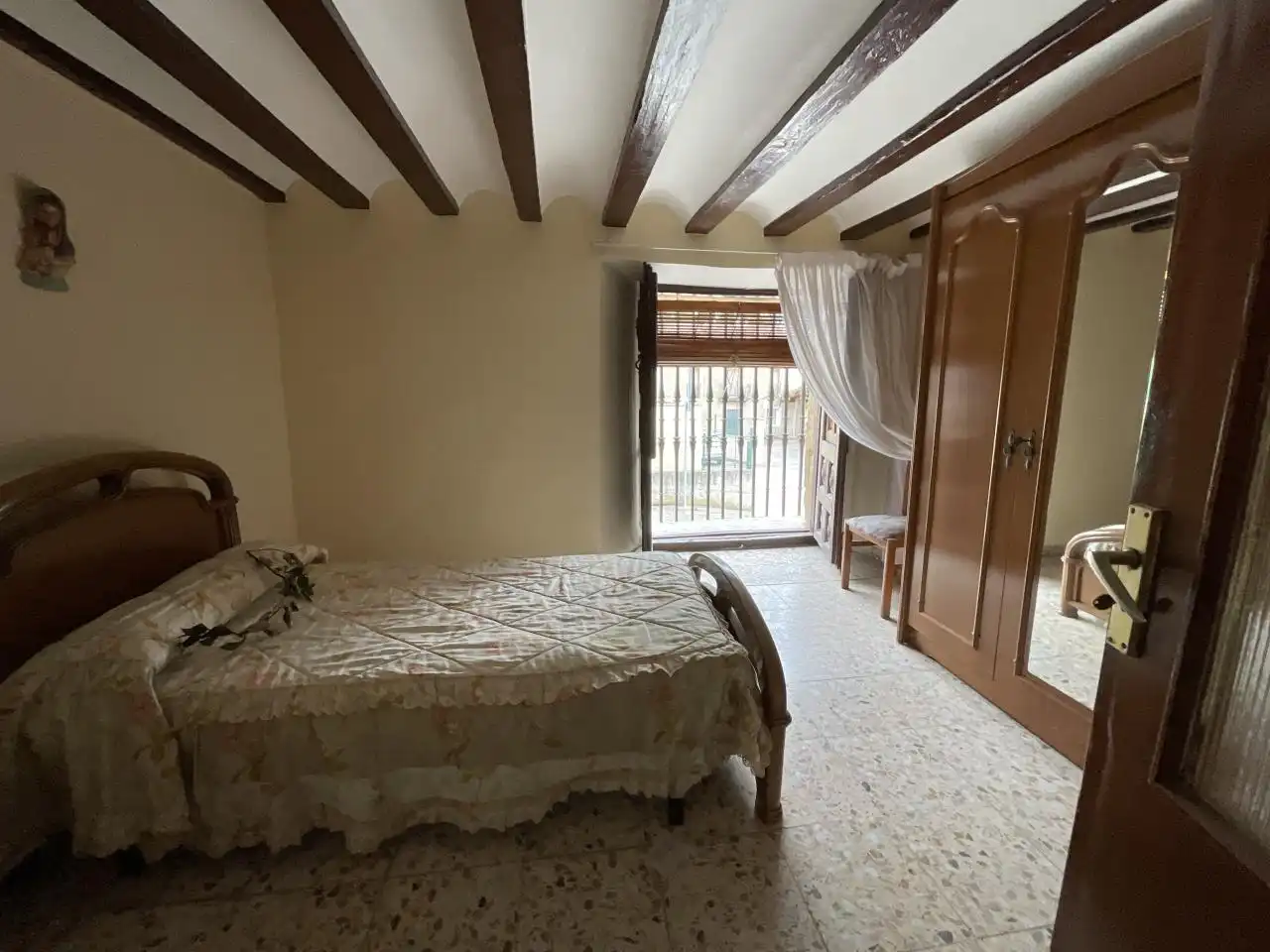 Habitación de Casa o chalet en venta en Villalobar de Rioja con Jardín privado, Amueblado y Balcón